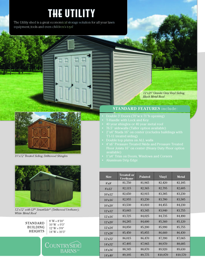 Image of Countryside Barns Brochure - Page 4