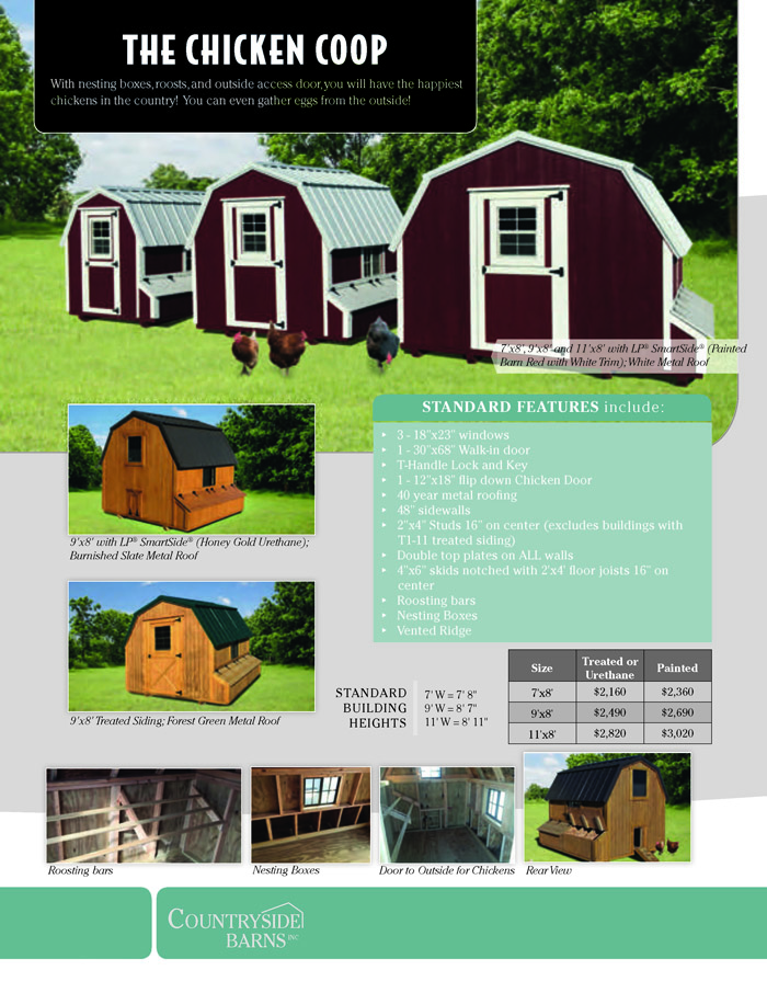 Image of Countryside Barns Brochure - Page 11